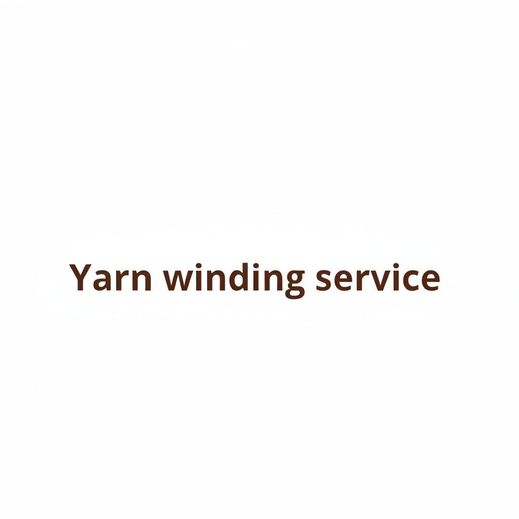 Yarn winding service