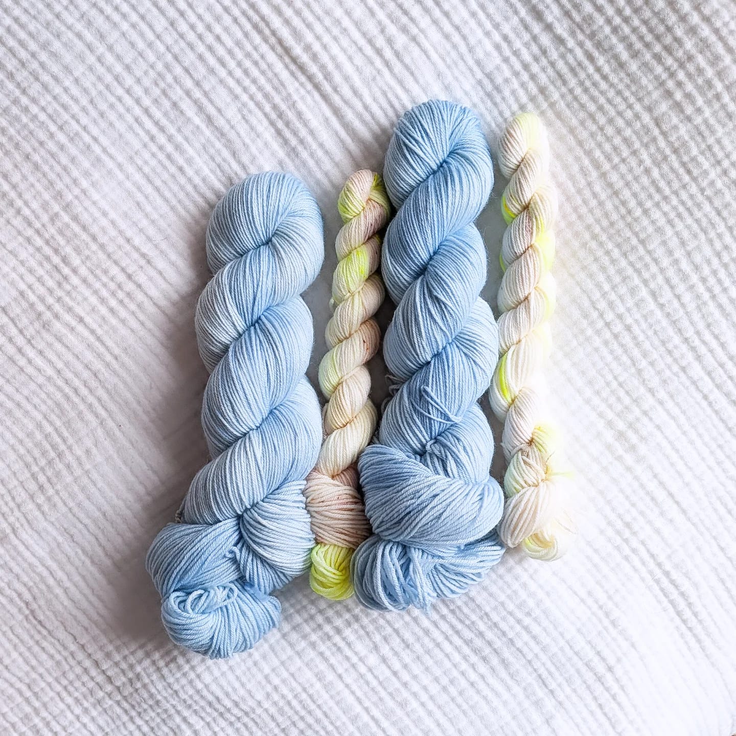 Baby Blue Eyes x Pep Talk Sock Set