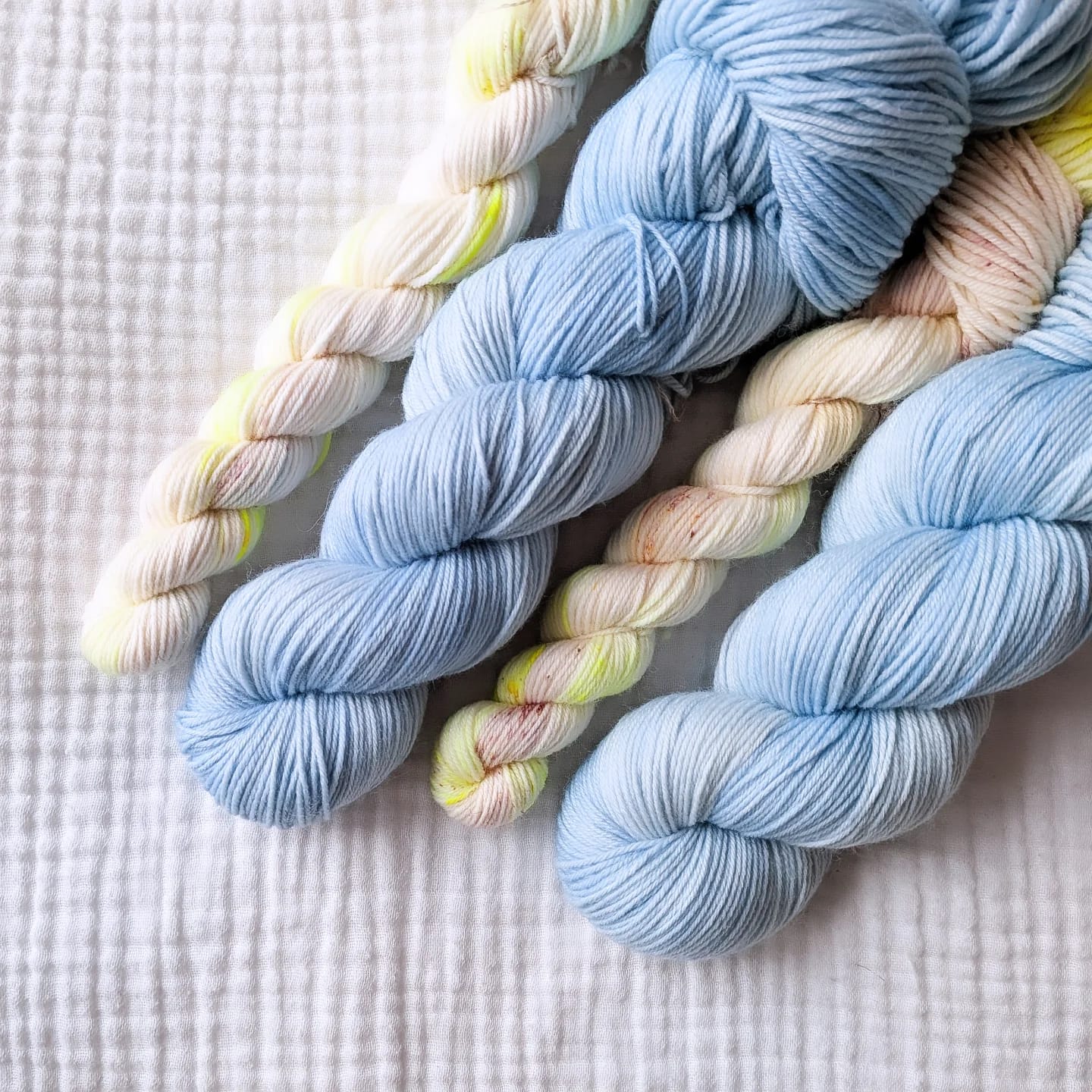 Baby Blue Eyes x Pep Talk Sock Set