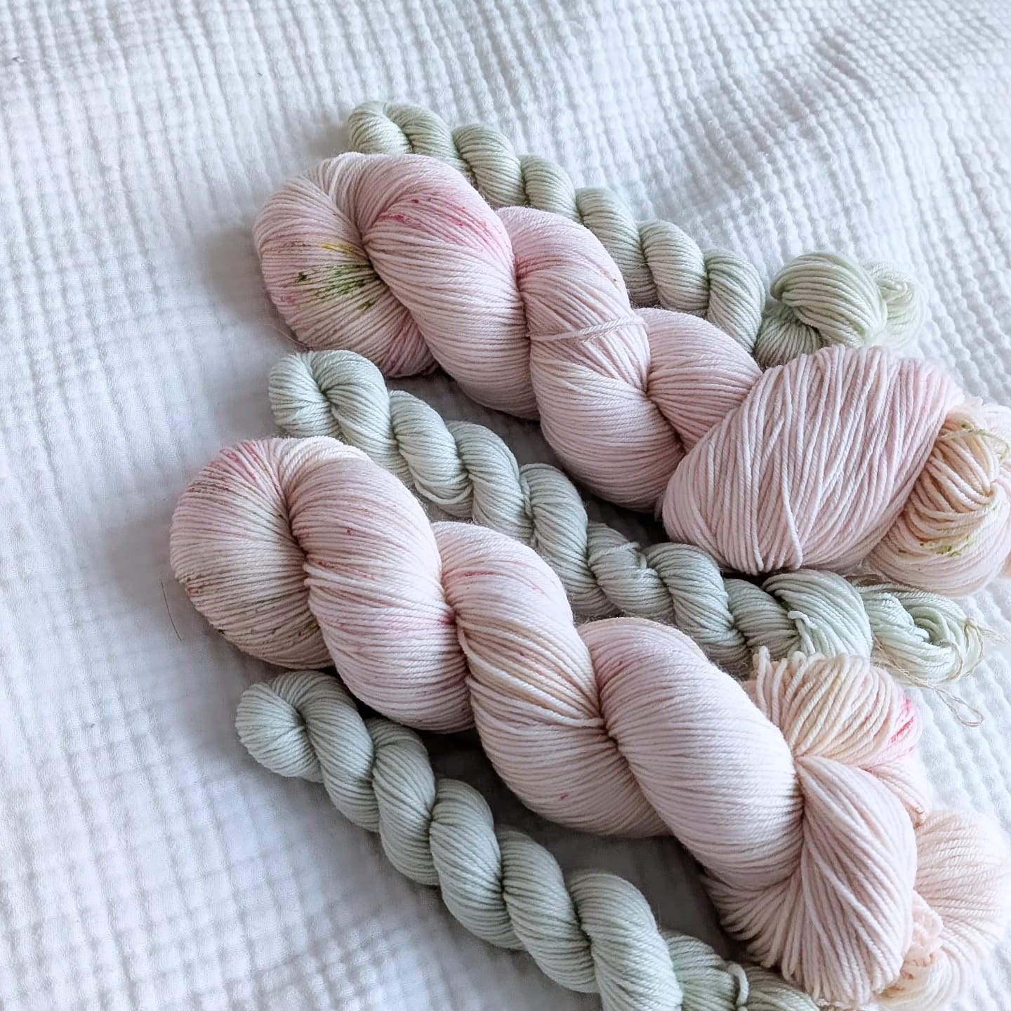 Sakura (Cherry Blossom) x Pistachio Sock Set